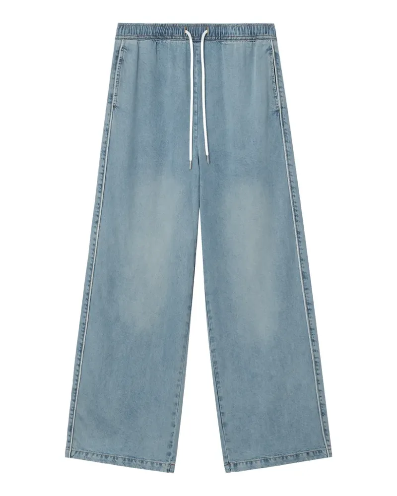 b+ab Kordelzug-Jeans mit Streifen - Blau Blau