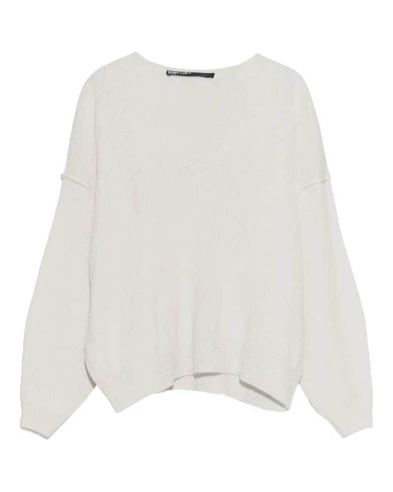 BIMBA Y LOLA Pullover mit V-Ausschnitt - Nude Nude
