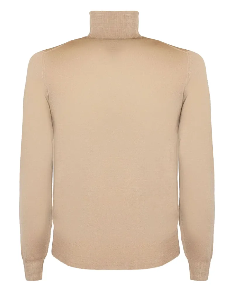 Fedeli Pullover mit geripptem Saum - Nude Nude
