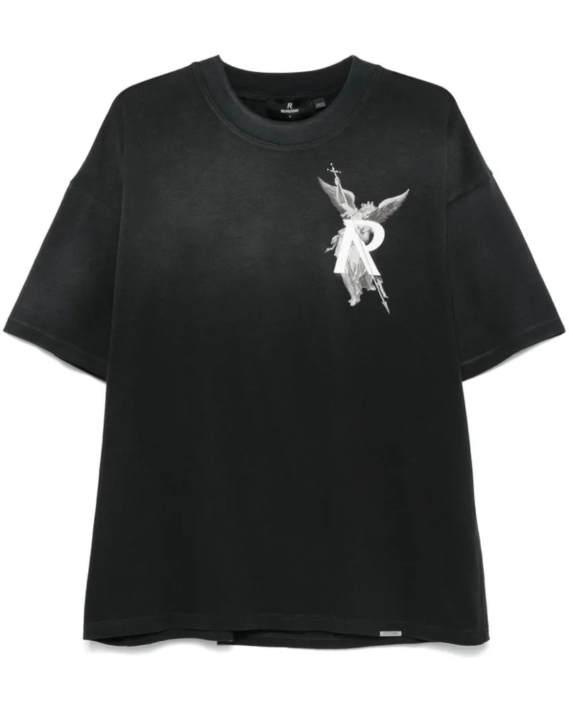 REPRESENT Archangel T-Shirt - Schwarz Schwarz