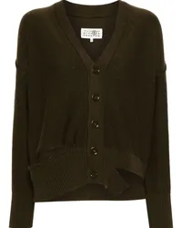 Maison Margiela Cardigan mit Knöpfen Grün