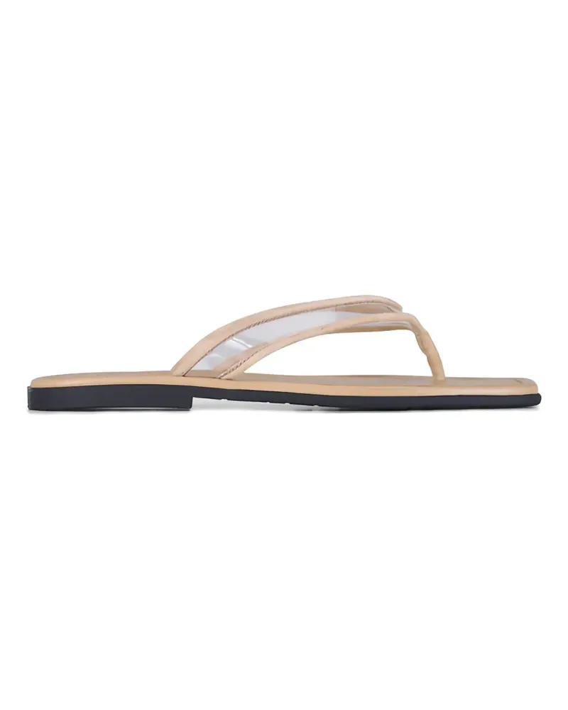 Veronica Beard clear strap sandals - Weiß Weiß