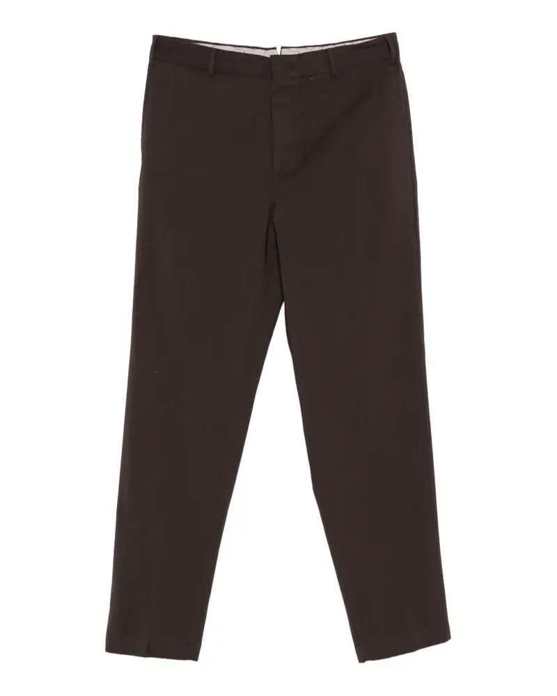 PT TORINO belt-loops trousers - Braun Braun