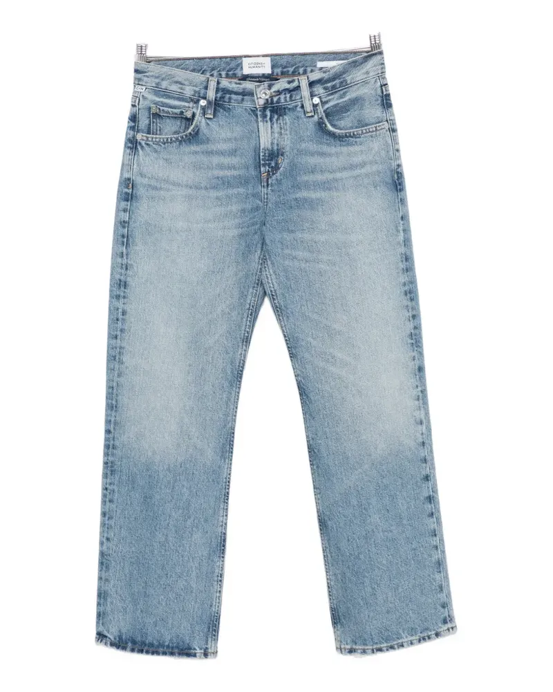 Citizens of humanity Faye faded straight-leg jeans - Blau Blau