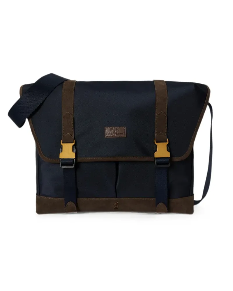 Ralph Lauren Kuriertasche mit Logo-Print - Blau Blau