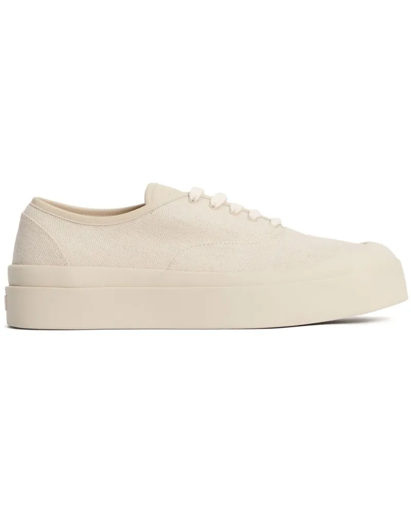 Fabiana Filippi Sneakers mit Logo-Patch - Weiß Weiß