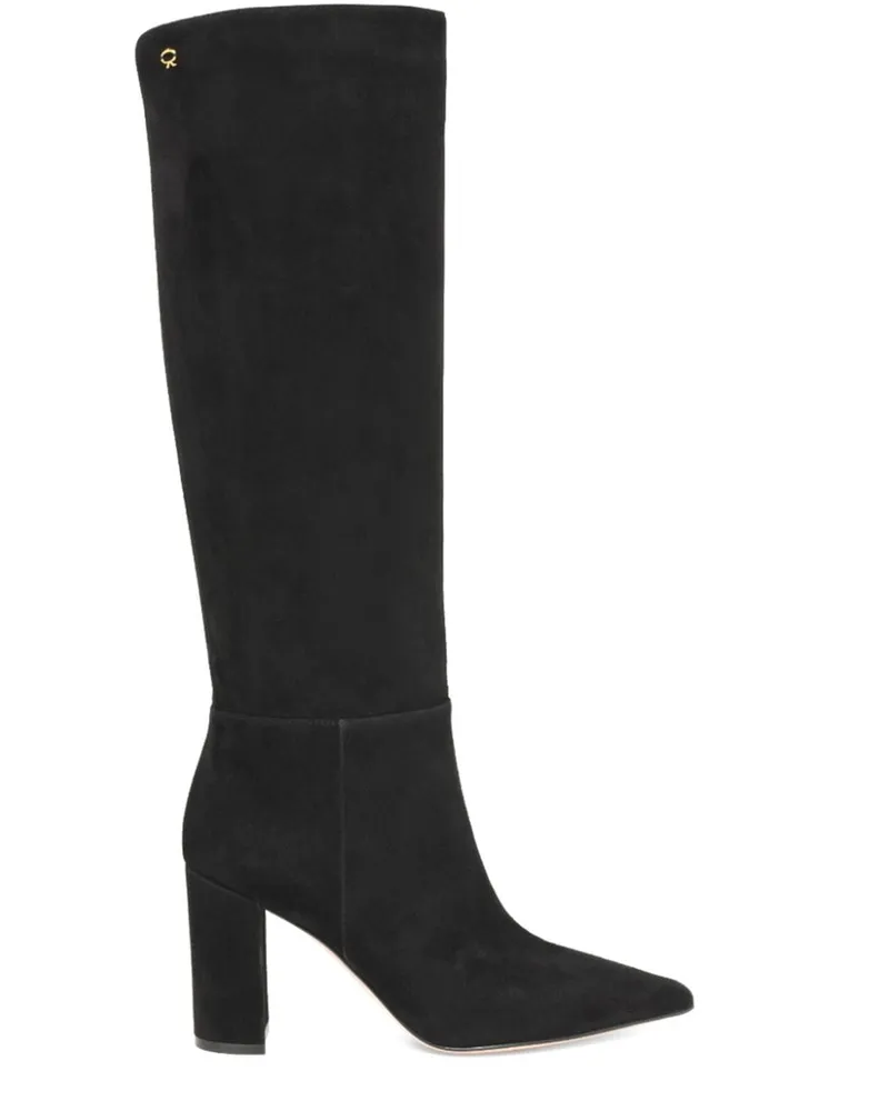 Gianvito Rossi Stiefel 85mm - Schwarz Schwarz