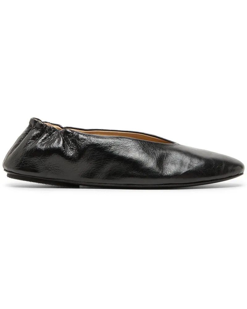 Marsèll Ballerinas aus Leder - Schwarz Schwarz
