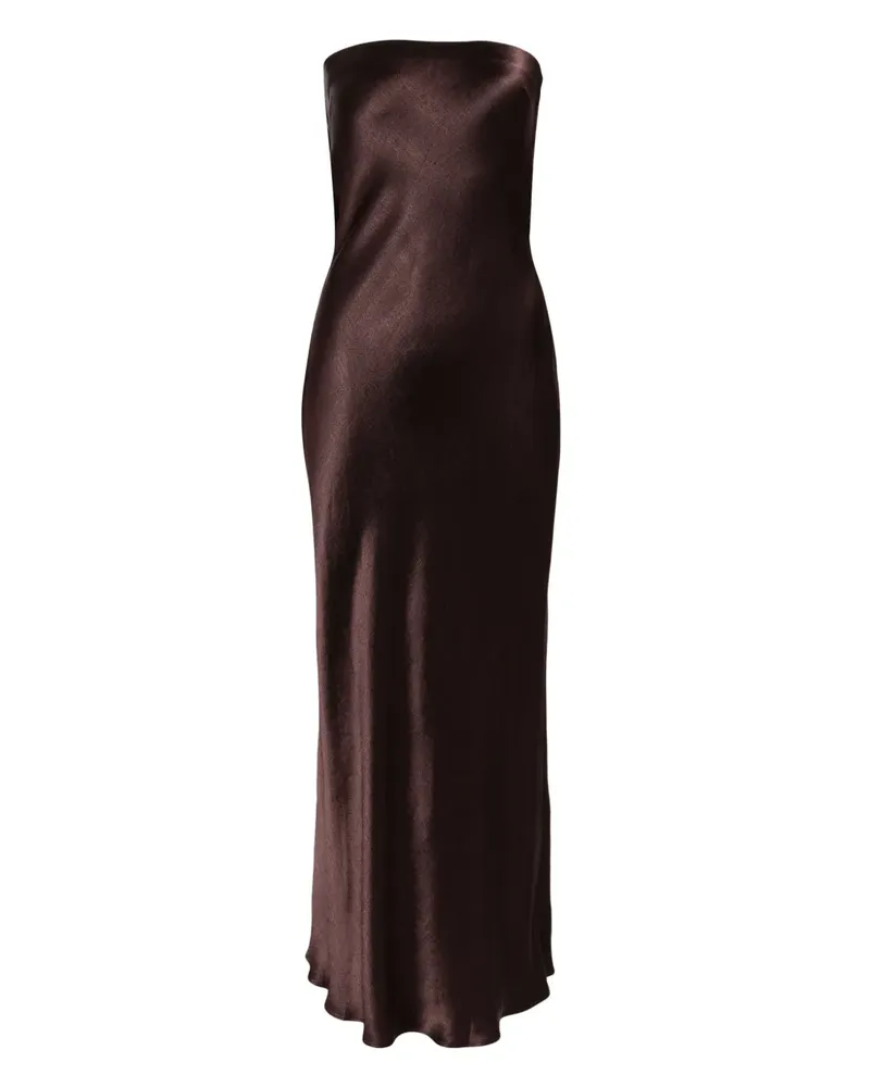 bec & bridge Trägerloses Moon Kleid - Braun Braun