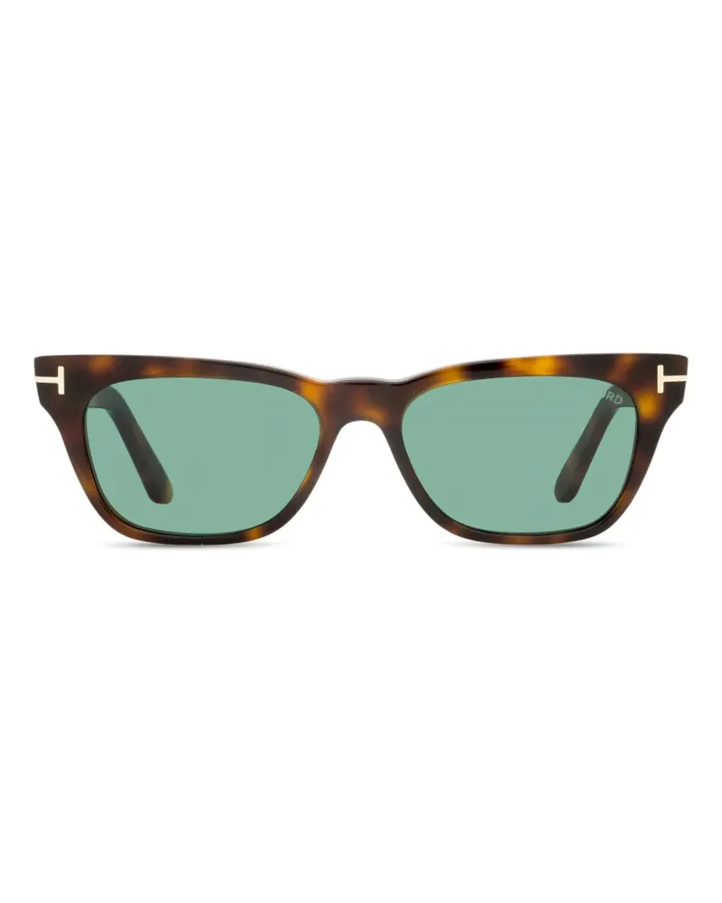 Tom Ford Penn Sonnenbrille mit eckigem Gestell - Braun Braun