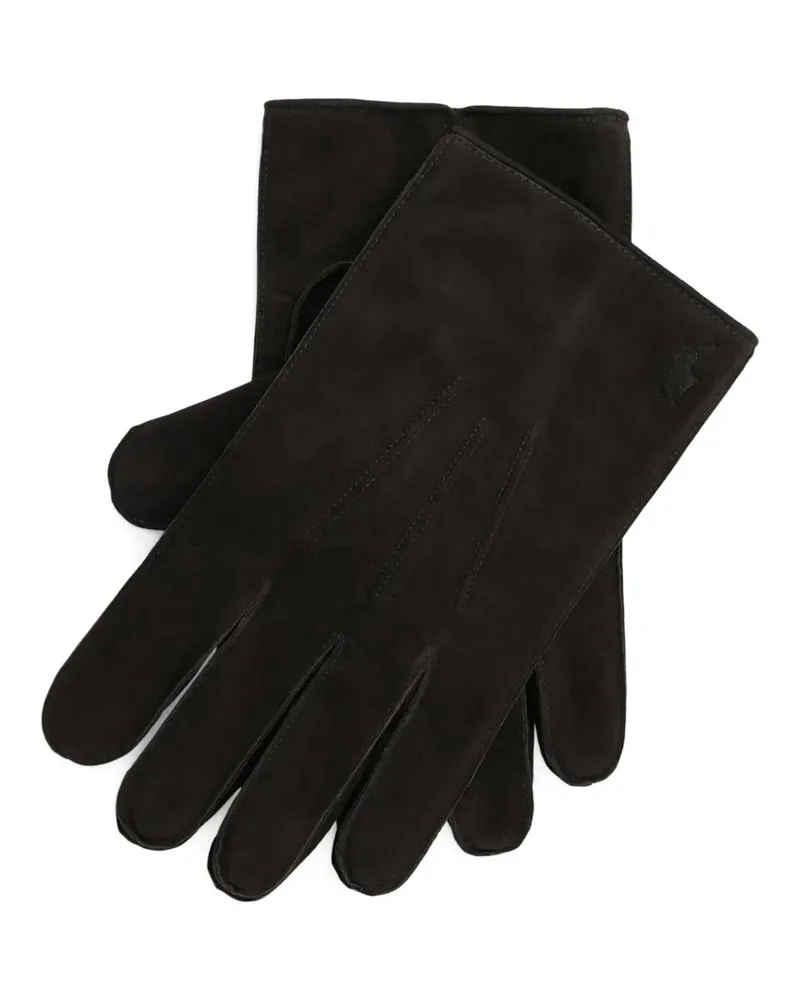 Ralph Lauren leather glove - Schwarz Schwarz
