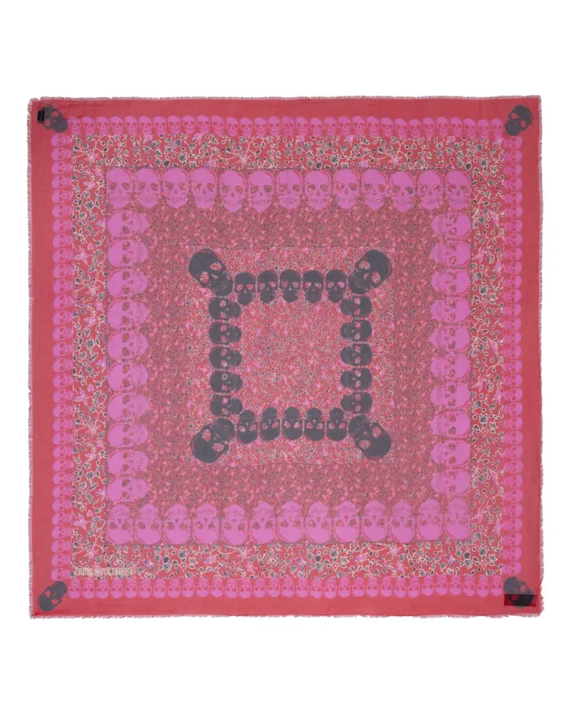 Zadig & Voltaire Kerry Garden Schal - Rot Rot