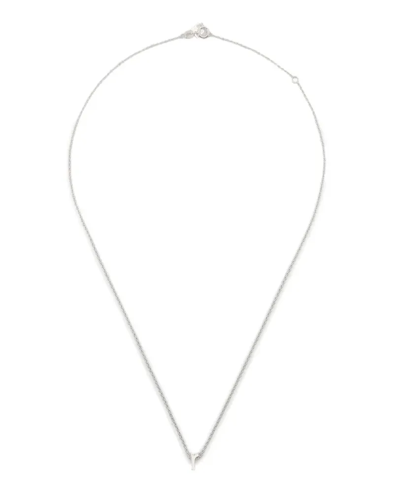 Le Gramme alphabet necklace - Silber Silber