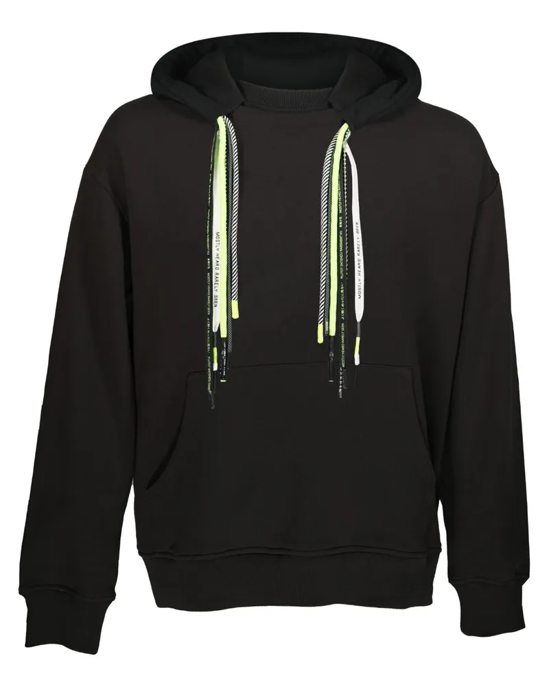 Mostly Heard Rarely Seen Hoodie mit Kontrasteinsatz - Grün Grün