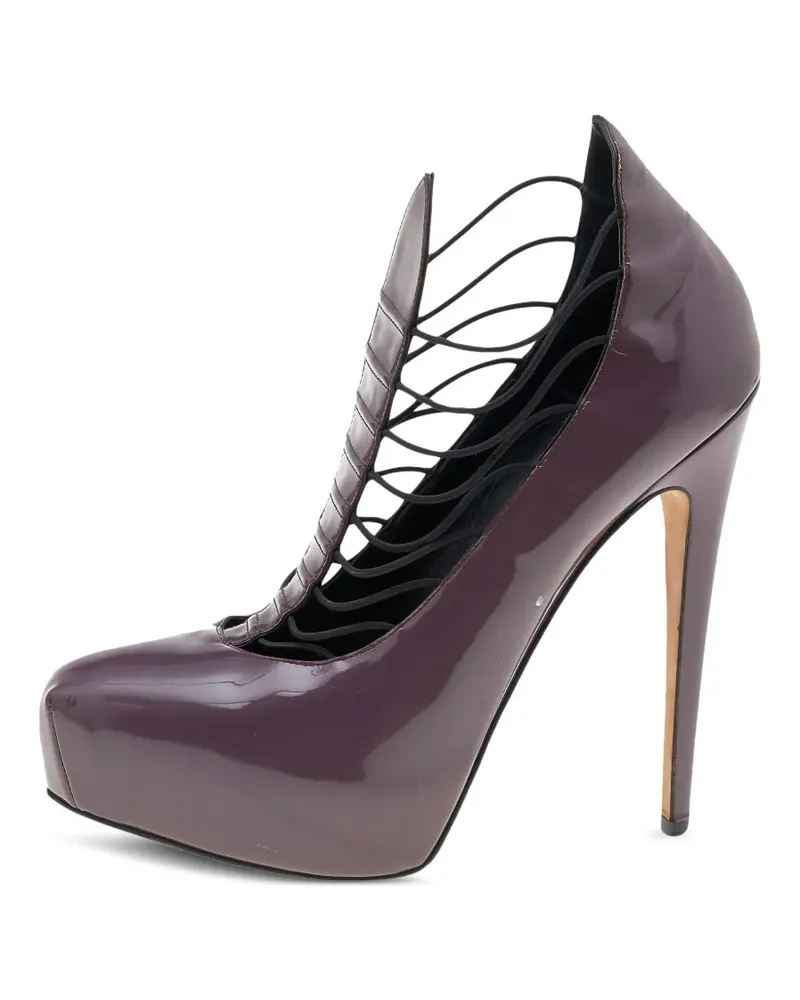 Brian Atwood cage platform pumps - Violett Violett