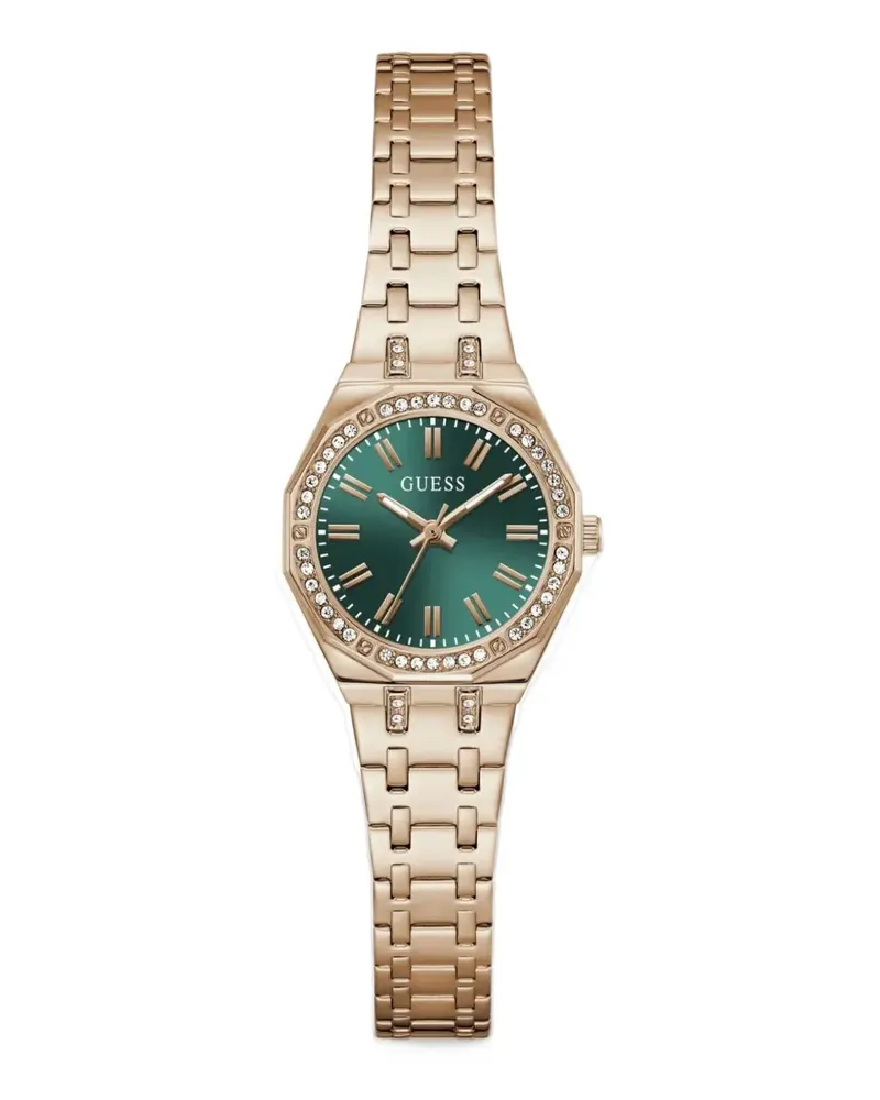 Guess rose-gold tone analog watch 25mm - Grün Grün