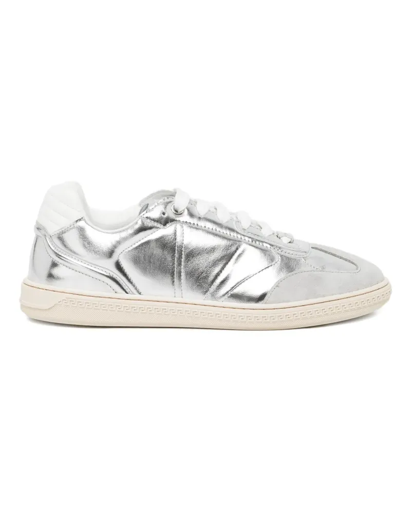 Versace lace-up trainers - Silber Silber