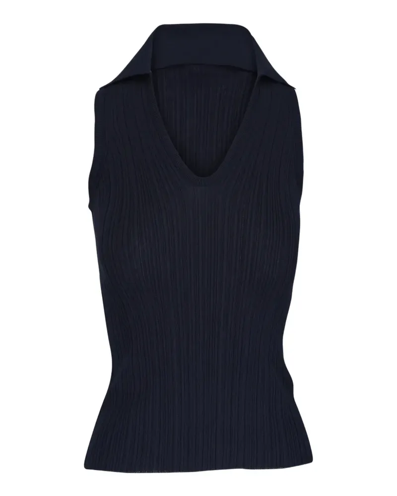 AGNONA Pullover mit V-Ausschnitt - Blau Blau