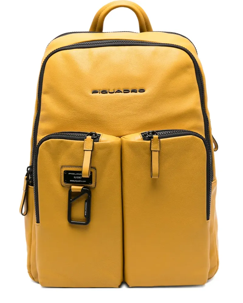 Piquadro Harper' Rucksack - Gelb Gelb