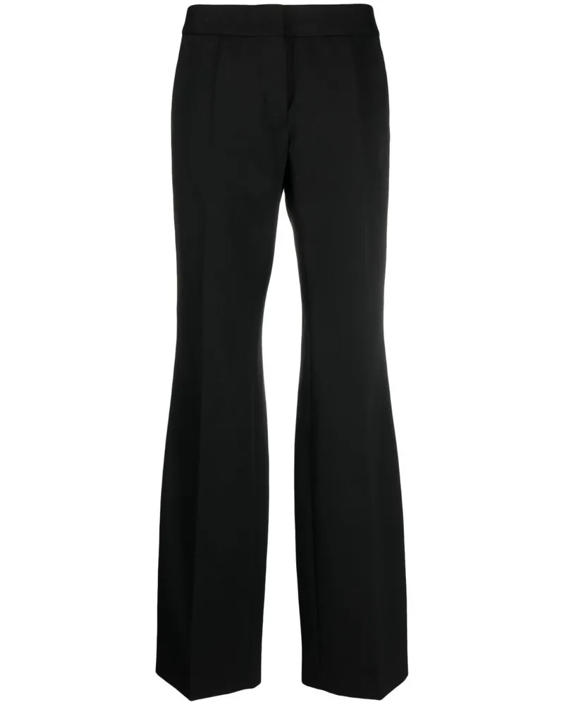 Jil Sander Hose mit weitem Bein - Schwarz Schwarz