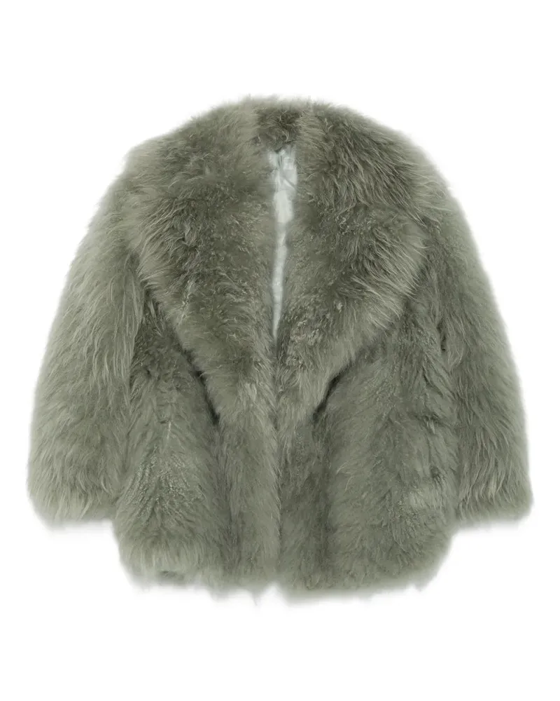 Salvatore Santoro Jacke mit Schalkragen - Grün Grün