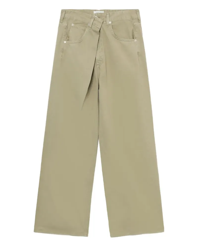 AGOLDE Vana Fold Jeans - Nude Nude