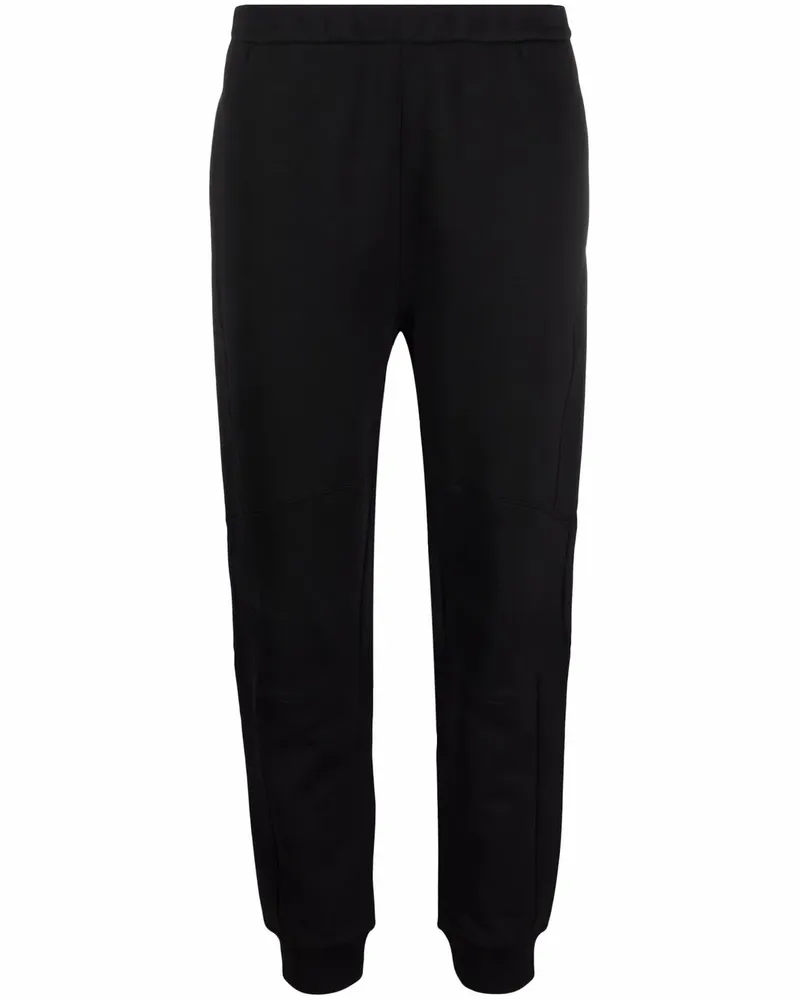 Moncler Jogginghose mit Logo-Bund - Schwarz Schwarz