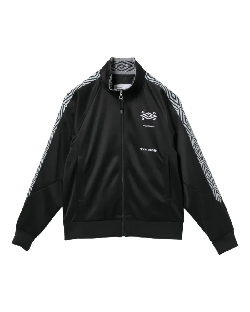 Toga x Umbro Jacke mit Logo-Stickerei - Schwarz Schwarz