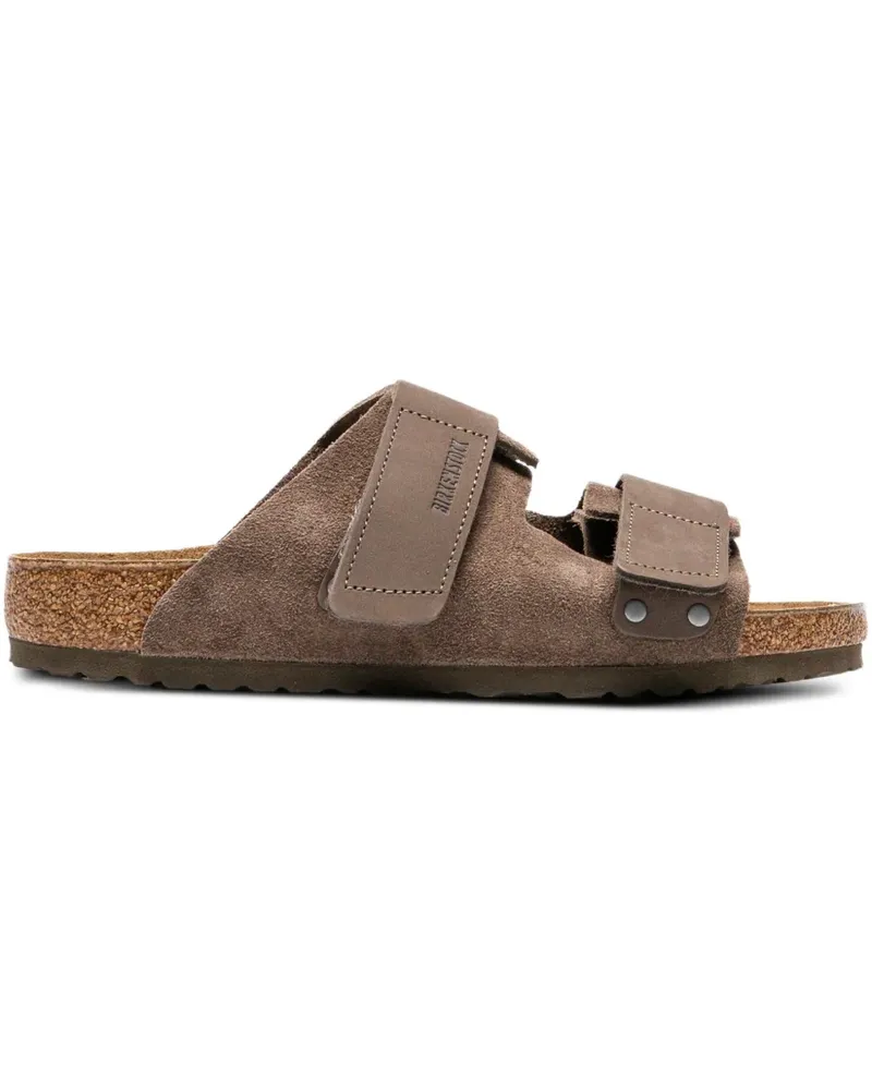 Birkenstock Flache Uji Sandalen - Grau Grau
