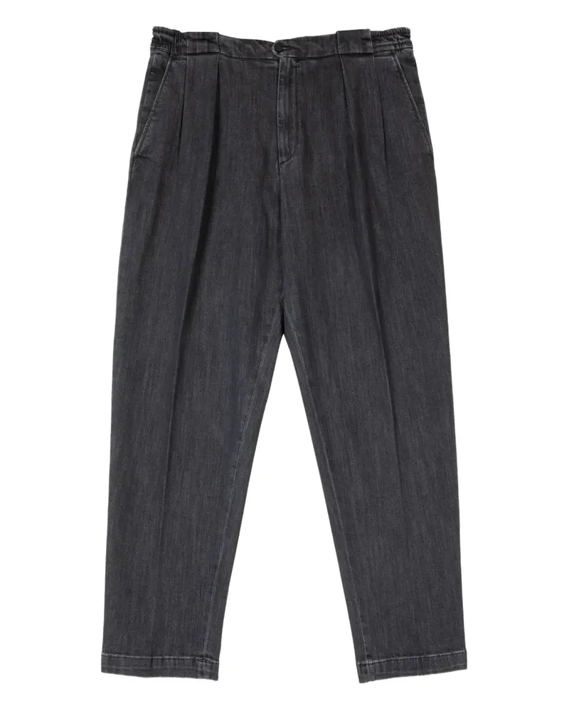 Briglia 1949 pleat-detail jeans - Grau Grau