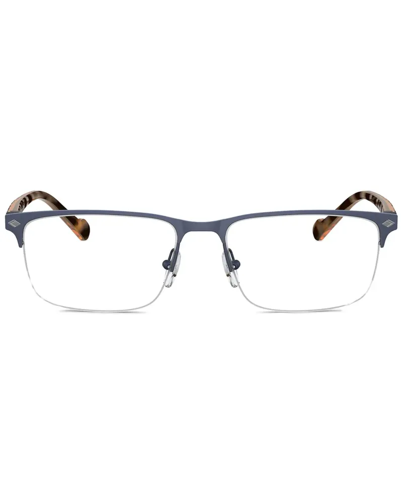 Vogue Brille mit eckigem Gestell - Blau Blau