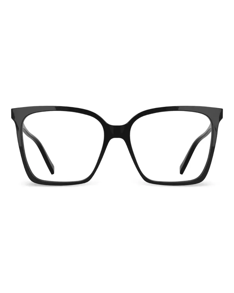 Karl Lagerfeld Brille mit eckigem Gestell - Schwarz Schwarz
