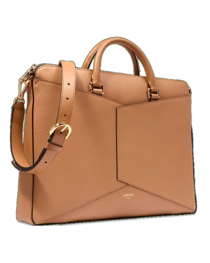 Lancel Enveloppe Laptoptasche aus Leder - Braun Braun