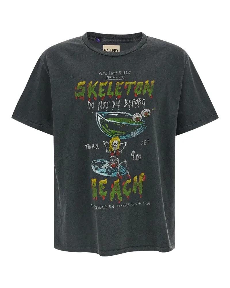 GALLERY DEPT. DON'T DIE printed T-shirt - Grau Grau