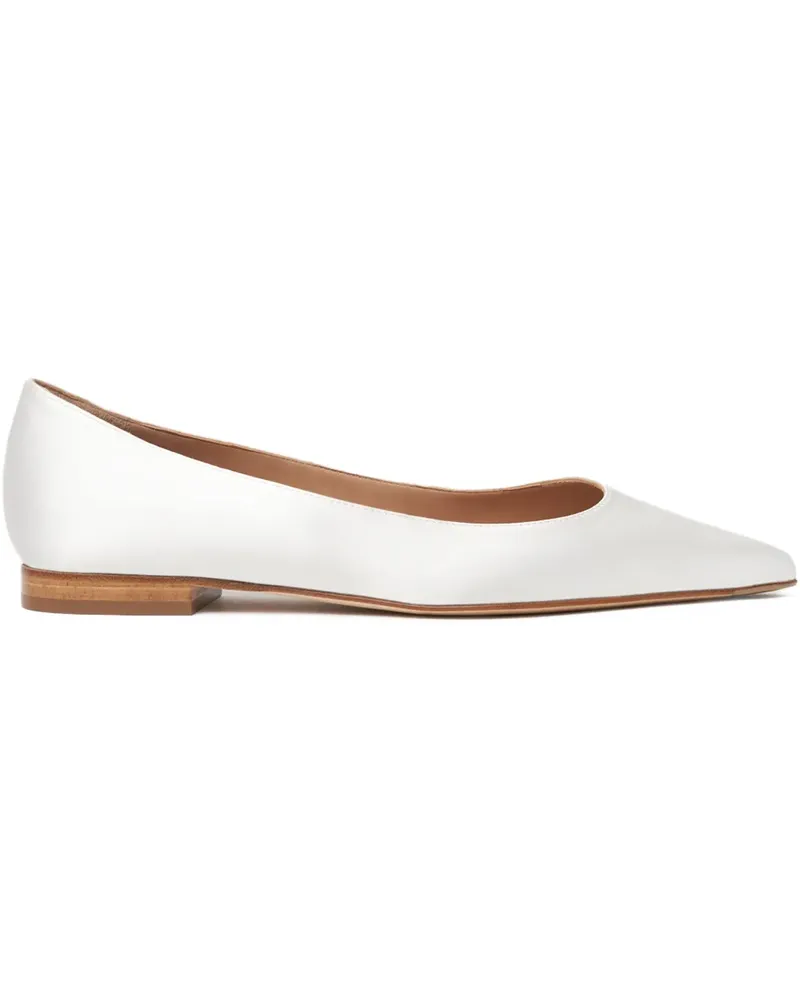 Scarosso Iris Ballerinas - Weiß Weiß
