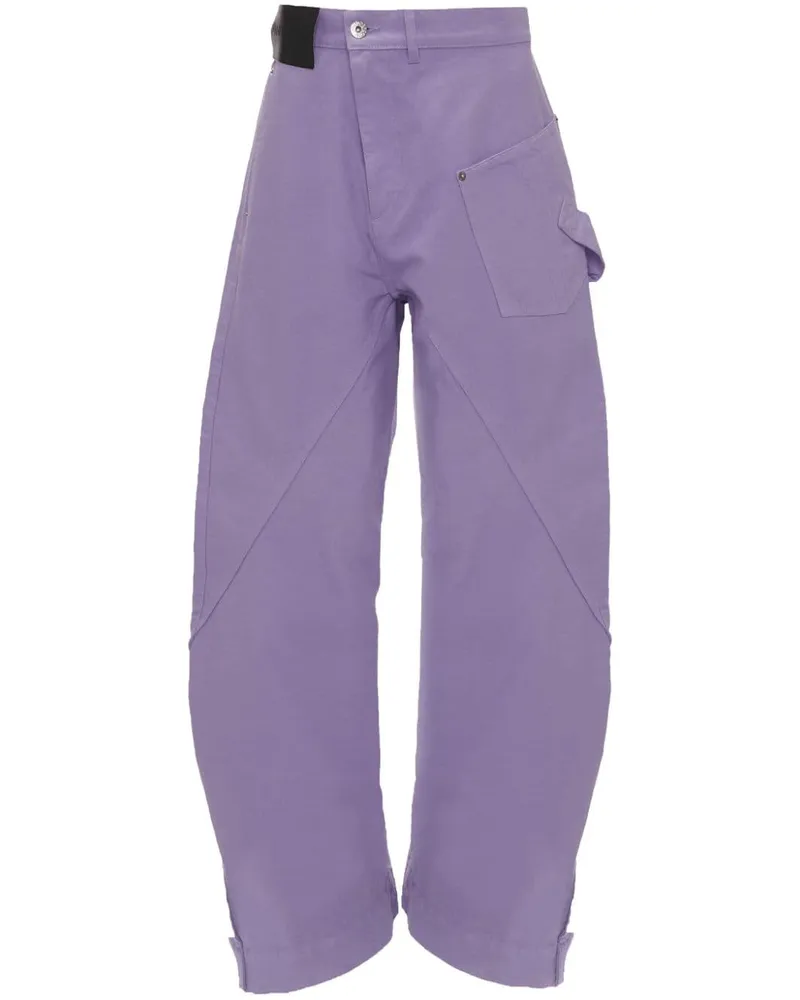 J.W.Anderson Twisted Workwear Hose Violett