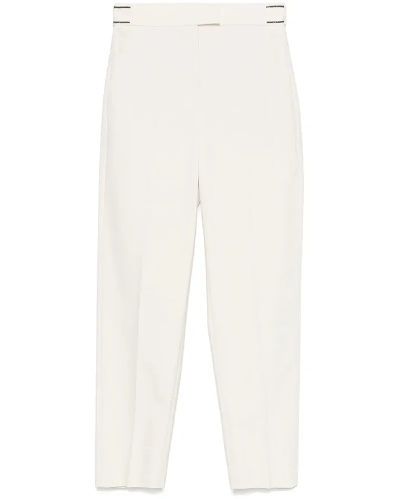 Brunello Cucinelli Monili Hose mit Kettendetail - Nude Nude