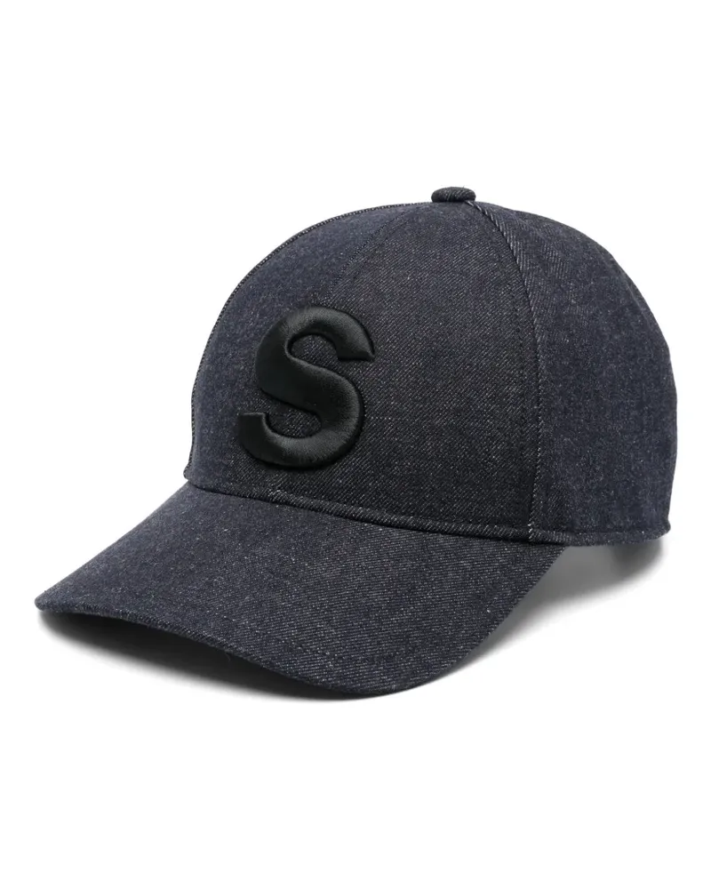 Sacai Baseballkappe mit Stickerei - Blau Blau