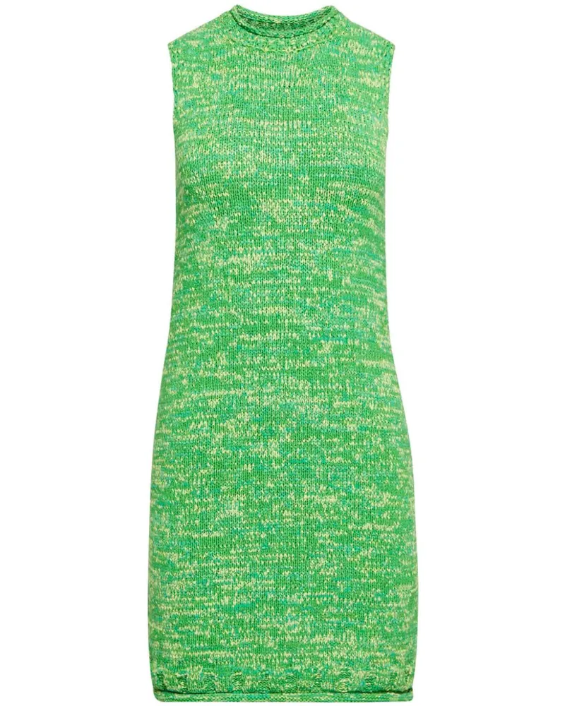 J.W.Anderson Space-Dye-Minikleid - Grün Grün