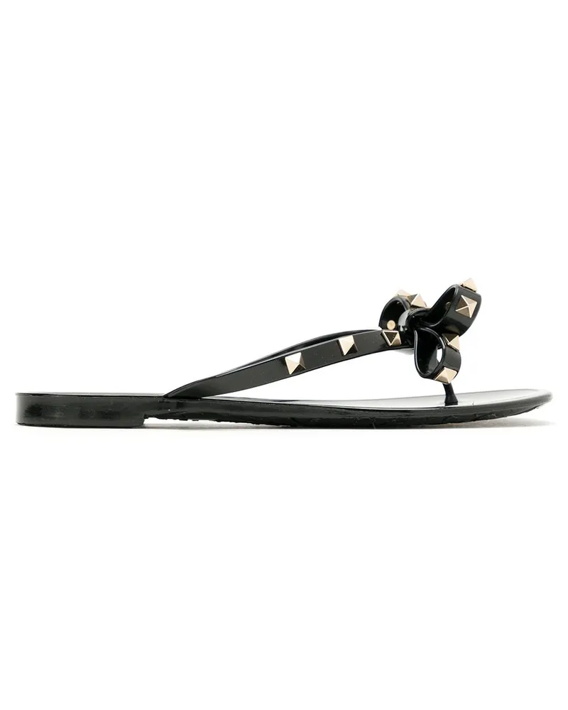 Valentino Garavani Rockstud Slipper - Schwarz Schwarz