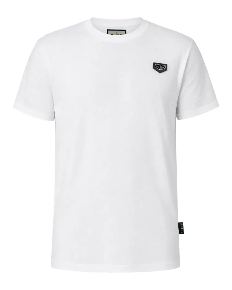 Philipp Plein T-Shirt mit Monogramm - Weiß Weiß