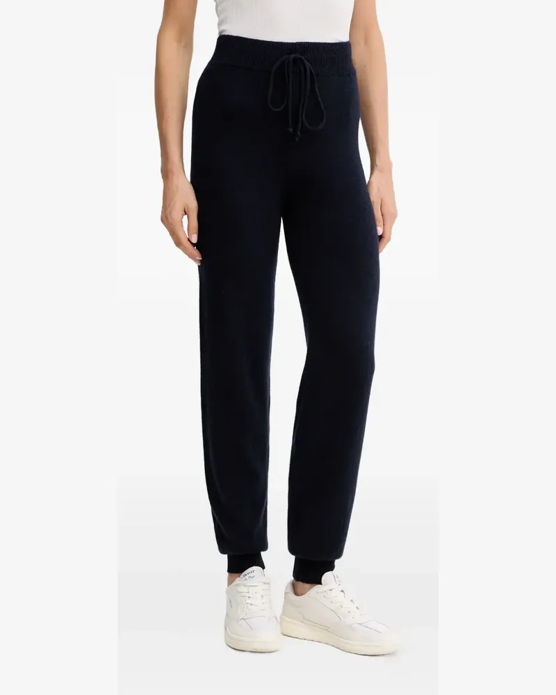 Twin-Set Hose mit Kordelzug - Blau Blau