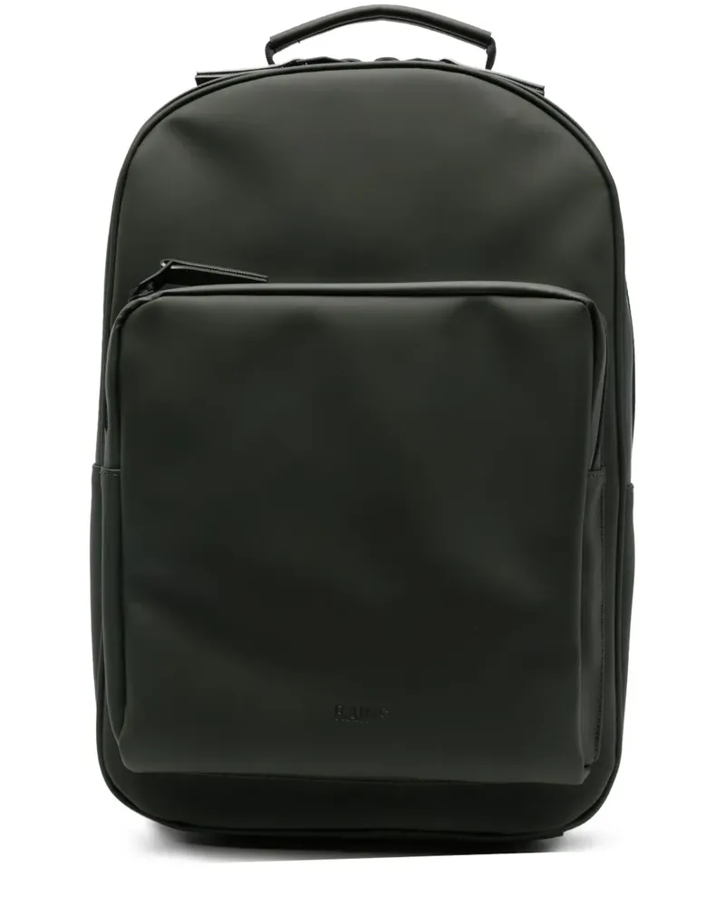 RAINS Rucksack mit Reißverschluss - Grün Grün