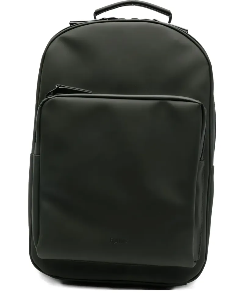 RAINS Rucksack mit Reißverschluss - Grün Grün