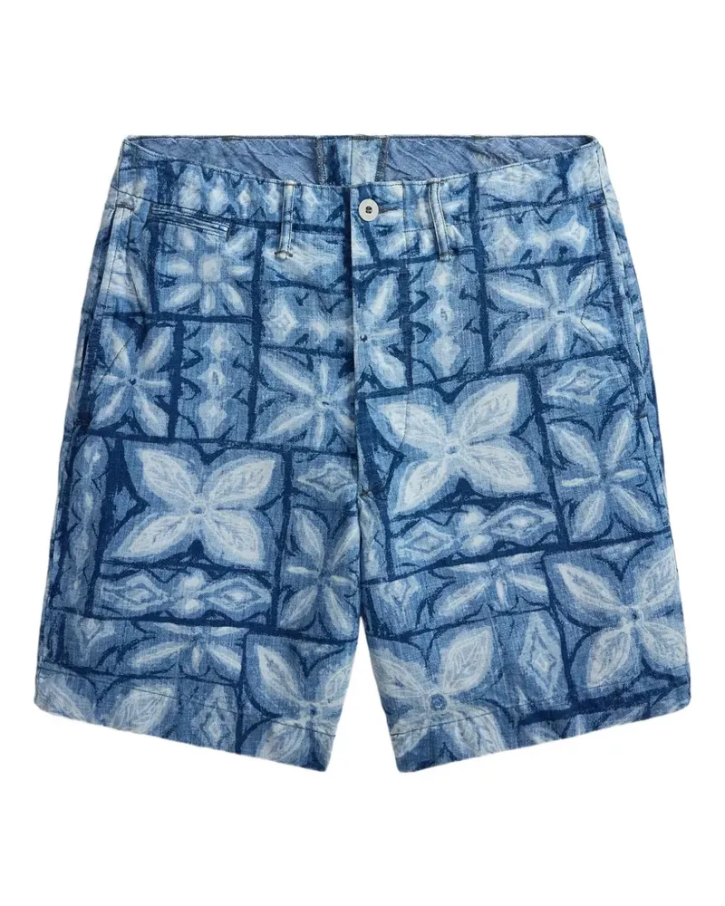 Ralph Lauren Shorts mit Blumen-Print - Blau Blau