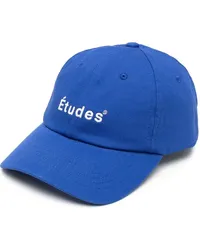 Études Studio Baseballkappe mit Logo-Stickerei Blau