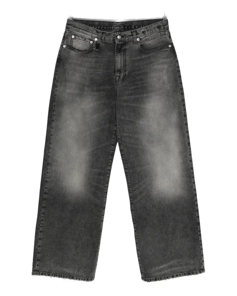 R13 frayed jeans - Schwarz Schwarz