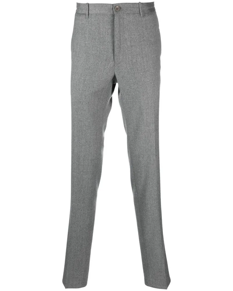 Incotex Schmale Hose - Grau Grau