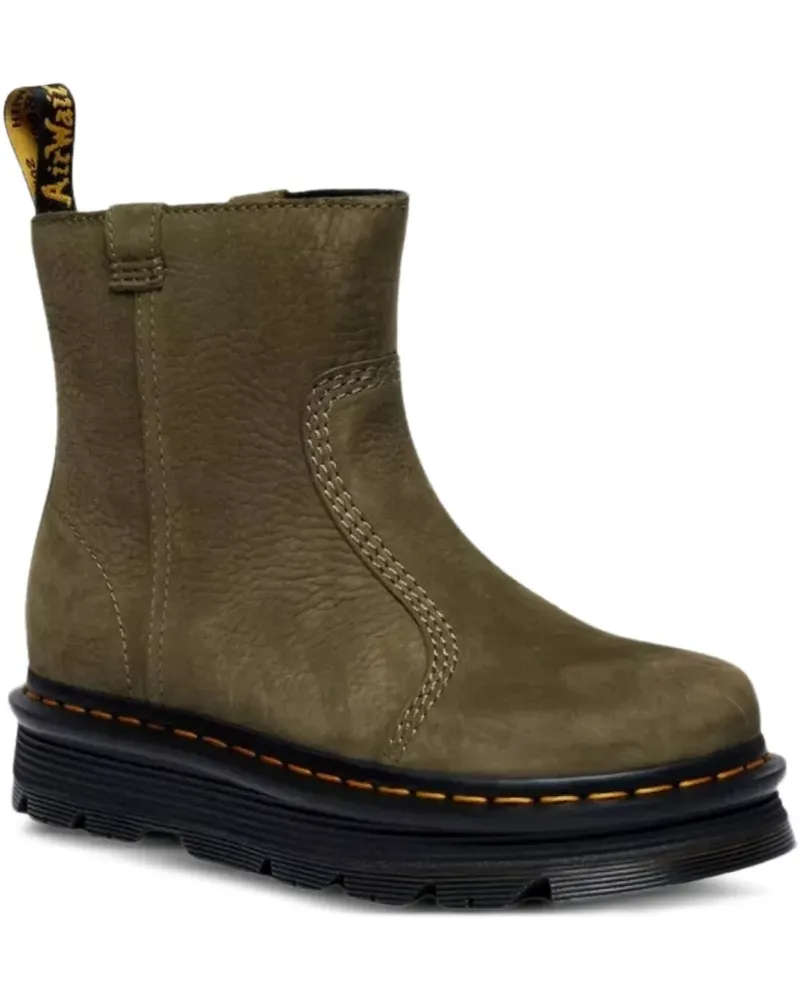 Dr.Martens Stiefel mit Plateausohle - Grün Grün