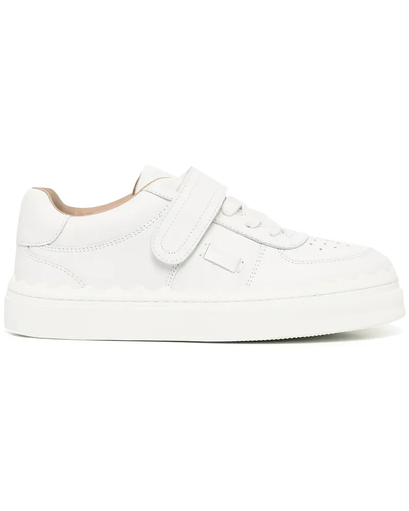 Chloé Lauren Sneakers mit Klettverschluss - Weiß Weiß